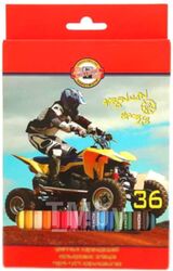 Набор цветных карандашей Koh-i-Noor Sports 3555036007 (36шт)