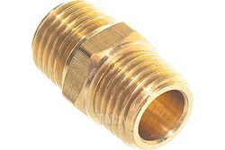 Соединитель резьбовой ER-MM04/04:наруж. резьба 1/4"x1/4" ЭВРИКА