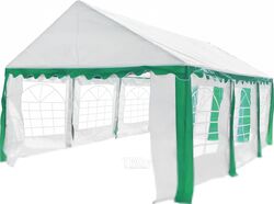 Торговая палатка Sundays Party 4x6 (белый/зеленый)