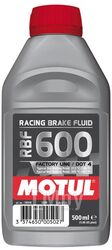 Жидкость тормозная для спорт авто MOTUL RBF 600 FL (0.5L) DOT 3|DOT 4|DOT 5.1, 100948