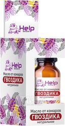 Эфирное масло от комаров "Гвоздика" 15 мл, HELP