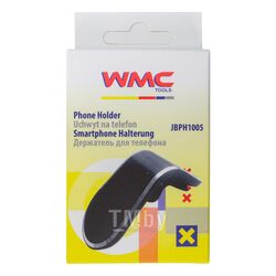 Держатель телефона а/м универсальный магнитный (пластик/алюминий,крепление-на вентиляционное отверстие) WMC TOOLS WMC-JBPH1005