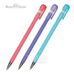 Ручка шариковая "FirstWrite. Joy", 0,5мм, синяя, корпус ассорти Bruno Visconti 20-0283