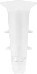 Уголок для плинтуса Ideal Деконика 001 Белый (7см, 2шт, внутренний, флоупак)