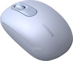 Мышь компьютерная беспроводная UGREEN 2.4G Portable Wireless Mouse MU105 Dusty Blue (90671)