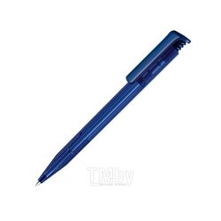 Ручка шарик/автомат "Super Hit Clear" 1,0 мм, пласт., прозр., т.-синий, стерж. синий SENATOR 2756-2757