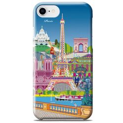 Чехол для iPhone 6S/7/8 "New Paris" пласт., разноцветный Pylones 33924 NEW P/ICOV7/8#NEWP-