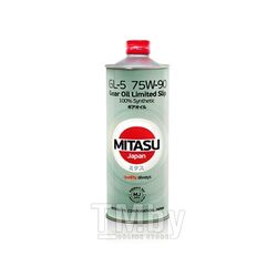 Трансмиссионное масло синтетическое MITASU 75W90 1L GEAR OIL GL-5 LSD API GL-5 MT-1 Limited Slip PG-2 MJ4111