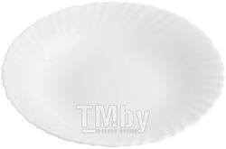 Тарелка глубокая стеклокерамическая, 225 мм, круглая, серия Classique (Классик), DIVA LA OPALA (Collection Classique)