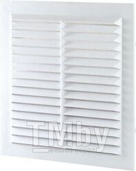 Решетка вентиляционная неразъемная с москитной сеткой, бел. 170х250 TDM