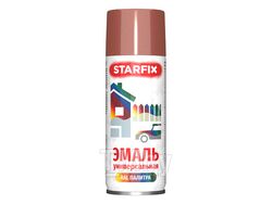 Краска-эмаль аэроз. универсальная медный металлик STARFIX 520мл (8029) (Цвет медный металлик)