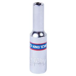 Головка торцевая KING TONY TORX Е-стандарт 1/4", E6, L = 50 мм 227506M