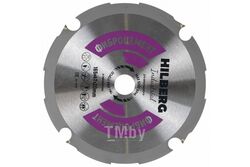 Диск пильный Hilberg серия Industrial Фиброцемент 165x4Tx20 mm HC165
