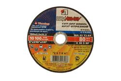 Круг отрезной 150*3*32 А24 мет LUGAABRASIV