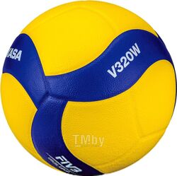 Мяч волейбольный Mikasa V320W (размер 5, желтый/синий)