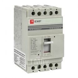 Выключатель автоматический ВА-99 125/12,5А 3P 25кА EKF PROxima mccb99-125-12.5