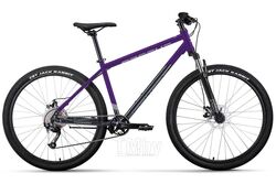 Велосипед Forward Apache 29 2.0 2023 / RB3F980D8XVTDGY (фиолетовый/темно-серый)