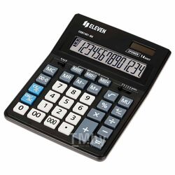 Калькулятор настольный 14р. CDB1401-BK Eleven черный 205*155*35 мм