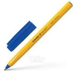 Ручка шариковая "Tops 505 F" 0,4мм., пласт., желтый, стерж. синий Schneider 150503