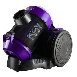 Пылесос циклонный 1800W, мультициклонный фильтр, 3 уровня фильтрации, черн/фиолетовый Ginzzu VS427 violet