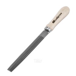 Напильник, 150 мм, полукруглый, деревянная ручка СИБРТЕХ 16323