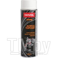 Эмаль акриловая ACRYL TOPCOAT SPRAY WHITE GLOSS белый глянец 500 мл 34312