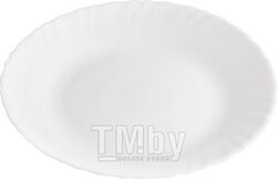 Тарелка десертная стеклокерамическая, 190 мм, круглая, серия Classique (Классик), DIVA LA OPALA (Collection Classique)
