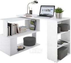 Письменный стол Domus СТР02-XL / 13-002-02-01 (белый)