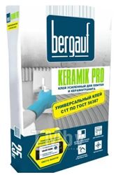 Клей усиленный для плитки Bergauf Keramik Pro, 25 кг УСИЛЕННЫЙ