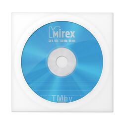 Оптический диск CD-R 700Mb Mirex Standard 48x конверт UL120051A8C