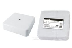 Коробка распаячная КР 75х75х20 ОП белая, IP40, с клем. колодкой, инд. штрихкод TDM SQ1401-0904
