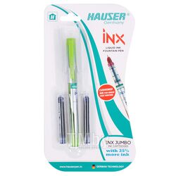 Ручка перьевая син. корпус ассорти INX HD Hauser H6110