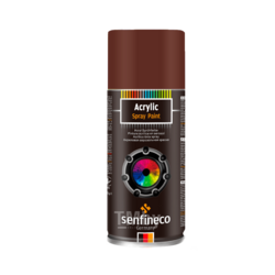 Краска-спрей акриловая коричневая 400 мл. Paint Acrylic Brown Chocolate Senfineco 4333