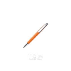 Ручка шарик/автомат "View GOM C CR" 1,0 мм, пласт./метал., софт., оранжевый/серебристый, стерж. синий Maxema V1-GOM C CR-18
