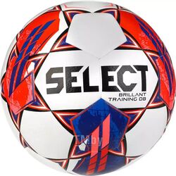 Мяч футбольный Select Brillant Training DB №5 Бело-красный v23