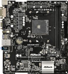 Материнская плата AsRock AB350M-HDV