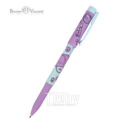 Ручка шариковая "FreshWrite. Life Style. Lilac dream", 0,7мм, синяя Bruno Visconti 20-0214/83
