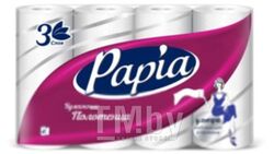 Бумажные полотенца Papia Белые 3х слойные (4рул)