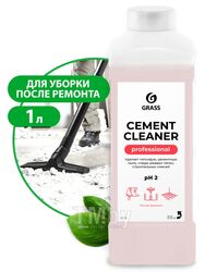 Средство моющее после ремонта "CEMENT CLEANER" 1 л GRASS 217100