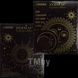 Папка-конверт А6 (170х140мм) на кнопке Zodiac, 180 мкм, непрозрачная с рисунком deVente 3071308