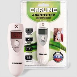 Алкотестер CARLINE® ALCO-100 Яркий дисплей с подсветкой,звуковое предупреждение,2 шкалы измерений CARLINE ALCO-100