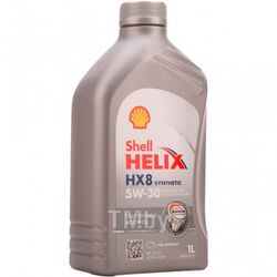 Моторное масло SHELL 5W30 (1L) Helix HX8 Synthetic ACEA A3/B3/B4, API SL/CF, VW 502.00/505.00 550040462