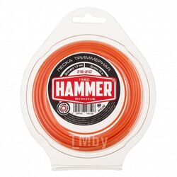 Леска триммерная Hammer 216-810 1.6мм 15м шестигранник в блистере 593237