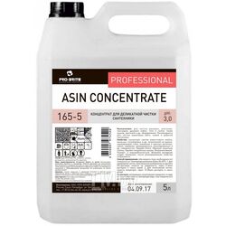 Моющий концентрат для сантехники Asin Сoncentrate (Азин Концентрат) 5 л 165-5