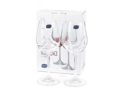Набор бокалов для вина стеклянных "Turbulence" 2 шт. 350 мл Crystalex