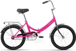 Велосипед Forward Arsenal 20 1.0 2022 / RBK22FW20527 (розовый/белый)