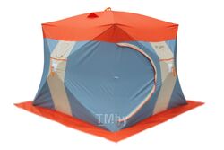 Палатка Митек Нельма Куб 3 (оранжевый белый/хаки)