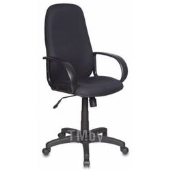 Кресло для руководителя Бюрократ CH-808AXSN ткань, черный, крестов. пластик