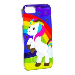 Чехол-клипкейс для iPhone 6S/7/8 "Licorne" пласт., разноцветный Pylones 33788 UNICO/ICOV7/8#UNI