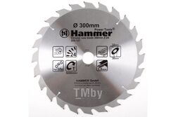 Диск пильный Hammer Flex 205-127 CSB WD 300мм*24*32/30мм по дереву